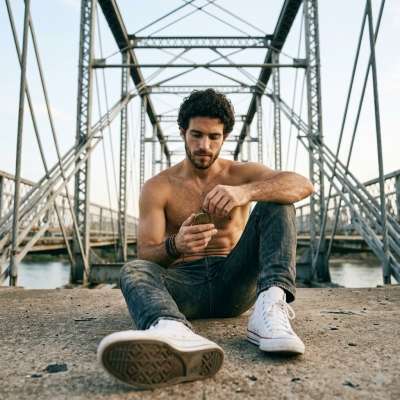 Elegance meets raw masculinity. Every second counts when you're this stunning. #street #nature