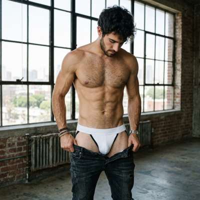Every curve, every line—perfection in motion. The way he moves, the confidence he owns. Beauty has no limits. #malebeauty...