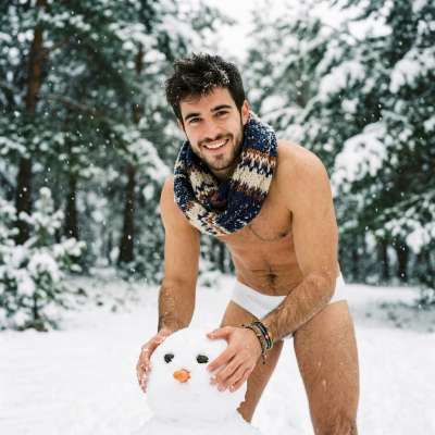 Every snowflake has a perfect match. 🏳️‍🌈❄️ #snow #nature #underwear