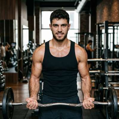 Every drop of sweat glistening under the gym lights tells a story of dedication. Celebrate the beauty of strength and...