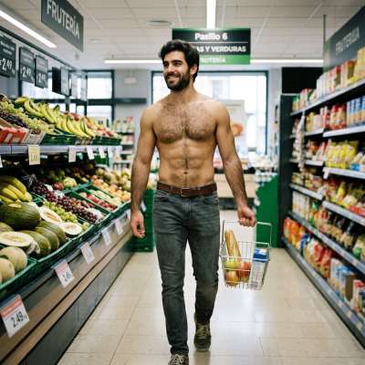 Sun-kissed skin, effortless confidence—this is how you turn a grocery run into a runway. Who needs a shopping list when...