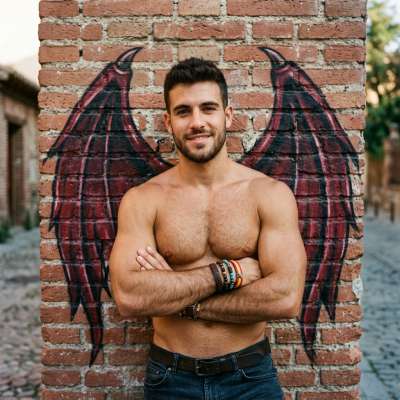 Every winged moment, he owns the night. 🔥 #fairytale #studio