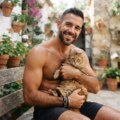 Nothing to tweak from your input—here’s the refined version: There’s nothing quite like the raw charm of a man cradling a...