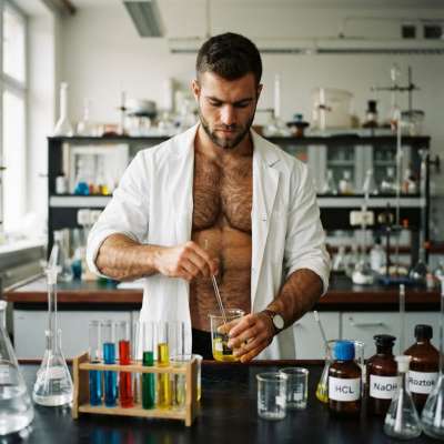 Science in its most magnetic form—when intellect meets raw, effortless charm. 🔬✨ #malebeauty #doctor